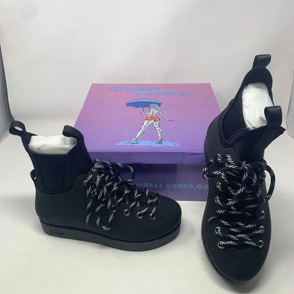 Jeffrey‎ Campbell Barometric Lace-Up Boot - Picture 10 of 11